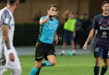 Designato l’arbitro per Carrarese-Cosenza Francesco Fourneau in Cosenza-Ascoli della passata stagione (foto Mannarino)