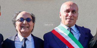 Cosenza-Cittadella: sindaco Caruso chiede a Guarascio di abbassare i prezzi dei biglietti Guarascio e Franz Caruso (foto Francesco Farina)