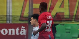 Il Cosenza perde anche a Cesena, finisce 2-1 Il gol di Tavsan (foto pagina Facebook Cosenza Calcio)