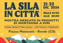 “La Sila in città”, il 21 e 22 dicembre in Piazza Matteotti a Rende (CS)