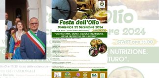 La “Festa dell’olio” a Santa Caterina Albanese (CS) il prossimo 22 dicembre