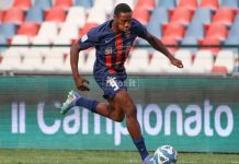 Cosenza: Sankoh non è partito per Reggio Emilia, imminente il suo addio Mohammed Sankoh (foto Michele De Marco)