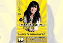 Emanuela Aureli al “Christmas Village” di Montalto Uffugo