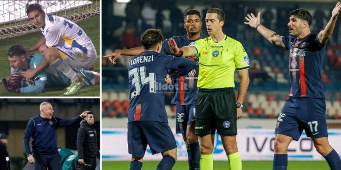 Polemiche per Cosenza-Frosinone (foto Francesco Farina)