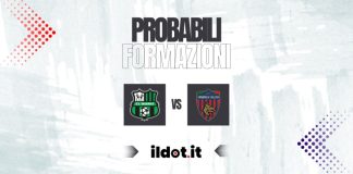 Sassuolo-Cosenza: le probabili formazioni in campo Probabili formazioni Sassuolo-Cosenza