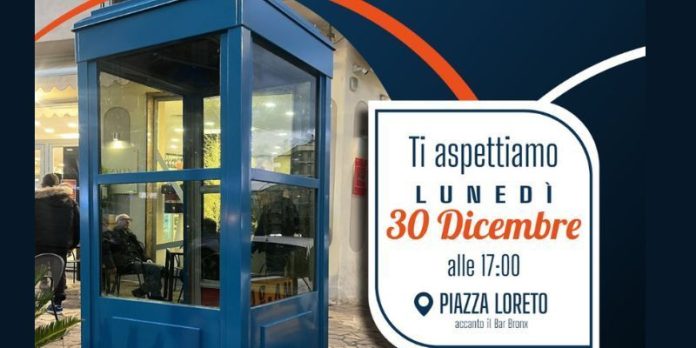 Book-Crossing, oggi l'inaugurazione della prima bibliocabina della città di Cosenza