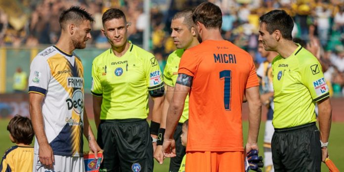 Simone Galipò in Cosenza-Juve Stabia (foto Francesco Farina)
