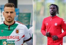 Cosenza, calciomercato difficile da ultimi in classifica Crnigoj (foto Francesco Farina) e Keita Balde