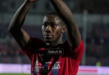 Sankoh rientra allo Stoccarda, termina la sua avventura a Cosenza Mohammed Sankoh (foto Francesco Farina)