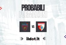 Cosenza-Mantova: le probabili formazioni in campo Probabili formazioni Cosenza-Mantova