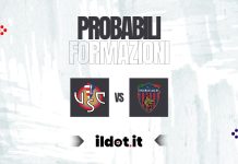 Cremonese-Cosenza: le probabili formazioni in campo