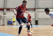 Futsal: la Pirossigeno Cosenza stecca l’appuntamento con i campioni d’Italia Bavaresco durante il match (foto Michele De Marco)
