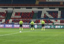 Cosenza-Palermo, designato l’arbitro del match Dionisi al Marulla per Cosenza-Salernitana del novembre 2020 (foto Michele De Marco per IlCosenza.it)