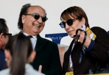 Cosenza, parla la società: “Rischio retrocessione in Eccellenza senza lo stadio” Eugenio Guarascio e Rita Rachele Scalise, presidente e amministratrice unica del Cosenza Calcio (foto Francesco Farina)