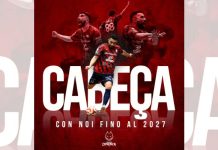 Futsal, la Pirossigeno Cosenza guarda già al futuro: rinnovo fino al 2027 per Cabeça