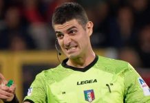 Gli arbitri della 25ª di Serie B: Perri di Roma designato per Cosenza-Carrarese