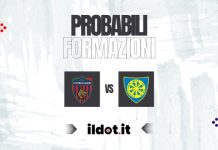 Cosenza-Carrarese: le probabili formazioni in campo Probabili formazioni Cosenza-Carrarese