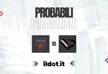 Cosenza-Palermo: le probabili formazioni in campo Probabili formazioni Cosenza-Palermo