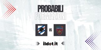 Sampdoria-Cosenza: le probabili formazioni in campo Probabili formazioni Sampdoria-Cosenza