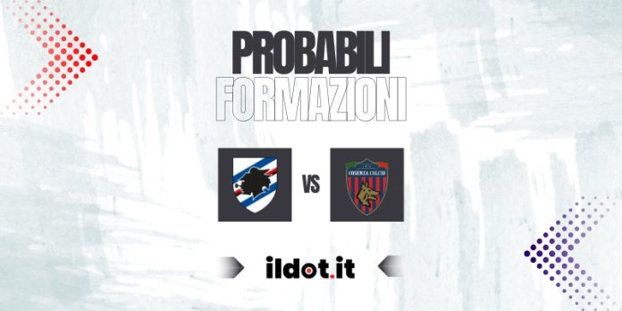 Probabili formazioni Sampdoria-Cosenza