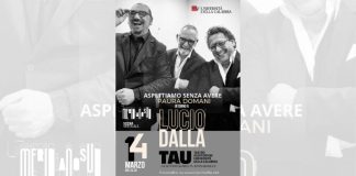 Venerdì 14 marzo all’Unical ”Aspettiamo senza avere paura, domani” Aspettiamo senza avere paura, domani, con Dario De Luca, Sasà Calabrese, Daniele Moraca