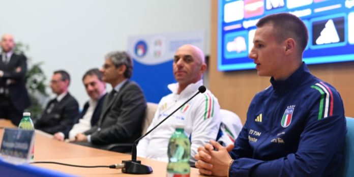 Conferenza stampa di presentazione di Italia-Spagna U19 (credit Romana Monteverde)