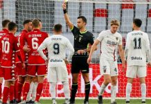 Cosenza-Pisa, designato l’arbitro del match Daniele Rutella (foto Farina)