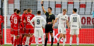 Cosenza-Pisa, designato l’arbitro del match Daniele Rutella (foto Farina)