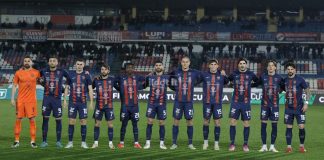 Cosenza-Reggiana 1-0: le pagelle dei rossoblù Cosenza-Reggiana 1-0, gli undici titolari ( Foto Francesco Farina)