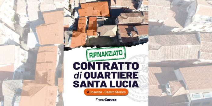 Cosenza, quartiere Santa Lucia firmata convenzione per lavori di riqualificazione