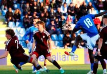 Elite Round U19: Italia beffata dalla Lettonia, finisce 1-1 a Crotone Elite Round U19 Italia beffata dalla Lettonia, finisce 1-1 a Crotone