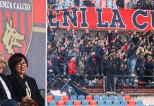 Il Cosenza Calcio stigmatizza la contestazione e accusa: “Strumentalizzati soggetti fragili” Il Cosenza Calcio stigmatizza il comportamento dei tifosi (foto Michele De Marco)