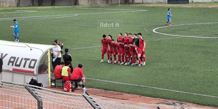 Il Cosenza Primavera che ha affrontato il Napoli