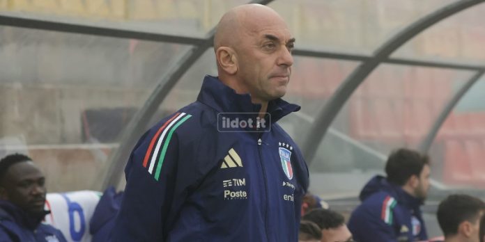 Il ct dell'Italia Under 19, Alberto Bollini (foto Francesco Farina)