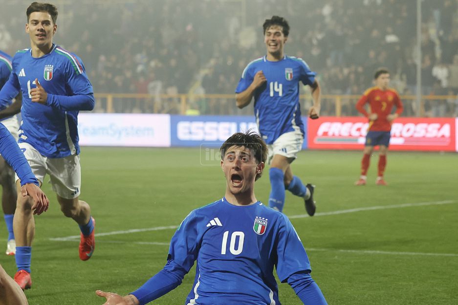 La gioia di Liberali (foto Francesco Farina)