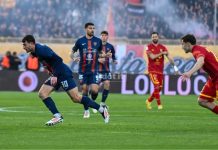 Catanzaro-Cosenza 4-0: il tabellino del match Mazzocchi in possesso di palla durante Catanzaro-Cosenza (foto Andrea Rosito)