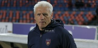 Tortelli: “Crescita caratteriale della squadra. Il Cosenza lotterà fino alla fine” Mister Tortelli (foto Francesco Farina)