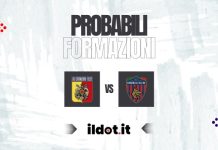 Catanzaro-Cosenza: le probabili formazioni in campo Probabili formazioni Catanzaro-Cosenza