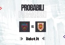 Cosenza-Reggiana: le probabili formazioni in campo Probabili formazioni Cosenza-Reggiana
