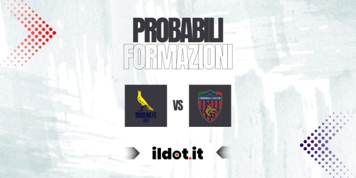 Probabili formazioni Modena-Cosenza