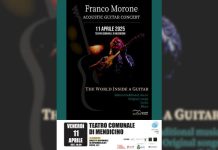 VII edizione Sguardi a Sud: Franco Morone in concerto a Mendicino VII edizione Sguardi a Sud Franco Morone in concerto a Mendicino