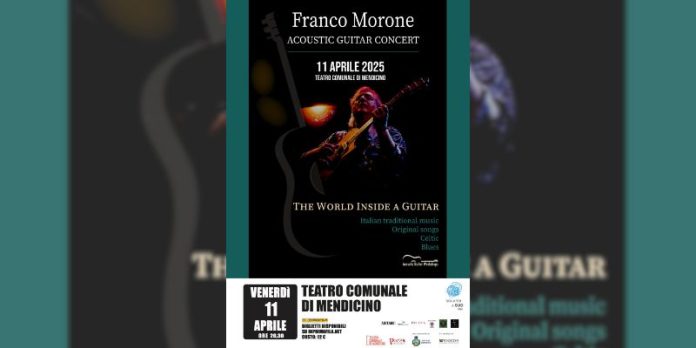 VII edizione Sguardi a Sud Franco Morone in concerto a Mendicino