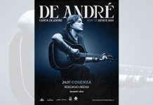 Riparte Rendano Arena: Cristiano De André a Cosenza il 24 luglio annunciato il concerto di Cristiano De André in Piazza XV Marzo a Cosenza