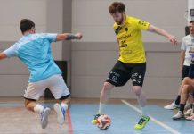 Futsal: buon test per la Pirossigeno Cosenza, 8 reti al New Taranto Gabriel, a segno due volte nel test match (foto Michele De Marco)
