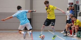 Futsal: buon test per la Pirossigeno Cosenza, 8 reti al New Taranto Gabriel, a segno due volte nel test match (foto Michele De Marco)