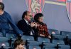 Inchiesta sui rifiuti: richiesta di rinvio a giudizio per Eugenio Guarascio Il patron del Cosenza Eugenio Guarascio con la sorella Ortenzia (foto Francesco Farina)