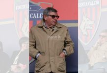 Ora è ufficiale: Luigi Micheli nuovo consulente del Cosenza Luigi Micheli sabato allo stadio San Vito-Gigi Marulla (foto Francesco Farina)
