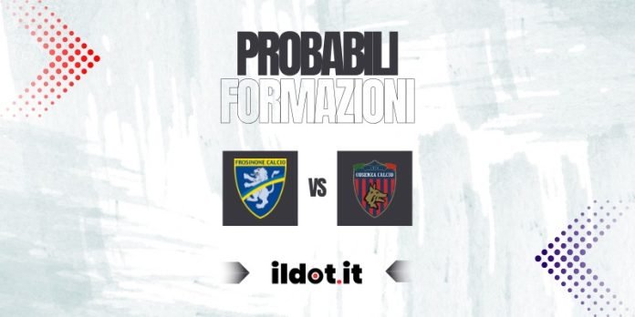 Probabili formazioni Frosinone-Cosenza