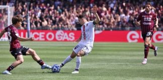 Notte fonda per il Cosenza, ko 3-1 con la Salernitana Salernitana-Cosenza (foto di Michele De Marco)
