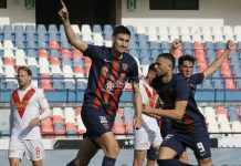 Cosenza-Brescia 1-1: le pagelle dei rossoblù Zilli, suo il gol del pari del Cosenza con il Brescia (foto Francesco Farina)